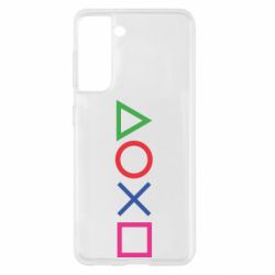 Чохол для Samsung S21 Кнопки PlayStation - PrintSalon