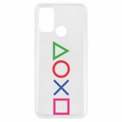 Чехол для Oppo A53/A32/A33 Кнопки PlayStation
