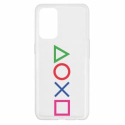 Чохол для Oppo Reno 5 4G Кнопки PlayStation - PrintSalon