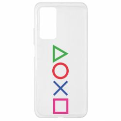 Чохол для Xiaomi Mi 10T / 10T Pro Кнопки PlayStation - PrintSalon