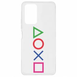 Чохол для Xiaomi Redmi Note 10 Pro Кнопки PlayStation - PrintSalon