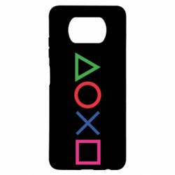 Чохол для Xiaomi Poco X3 Кнопки PlayStation - PrintSalon