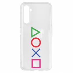 Чохол для Realme 6 Кнопки PlayStation - PrintSalon