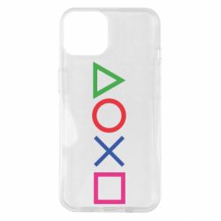 Чохол для iPhone 14 Кнопки PlayStation - PrintSalon