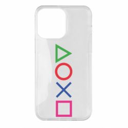 Чохол для iPhone 14 Pro Max Кнопки PlayStation - PrintSalon