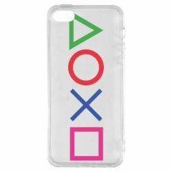 Чохол для iphone 5/5S/SE Кнопки PlayStation - PrintSalon
