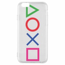 Чохол для iPhone 6/6S Кнопки PlayStation - PrintSalon