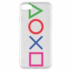 Чохол для iPhone 7 Кнопки PlayStation - PrintSalon