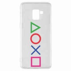 Чохол для Samsung A8+ 2018 Кнопки PlayStation - PrintSalon
