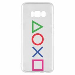 Чохол для Samsung S8 Кнопки PlayStation - PrintSalon