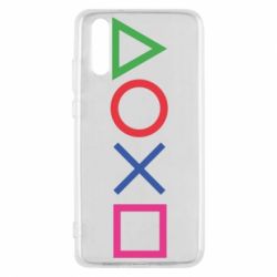 Чохол для Huawei P20 Кнопки PlayStation - PrintSalon