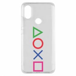 Чохол для Xiaomi Mi A2 Кнопки PlayStation - PrintSalon
