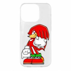 Чехол для iPhone 14 Pro Knuckles the Echidna - PrintSalon