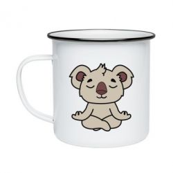 Кружка емальована Koala - PrintSalon