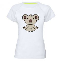 Жіноча футболка для спорту Koala - PrintSalon
