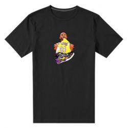 Чоловіча преміум футболка Kobe Bryant and sneakers