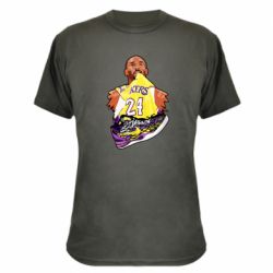 Камуфляжная футболка Kobe Bryant and sneakers - PrintSalon
