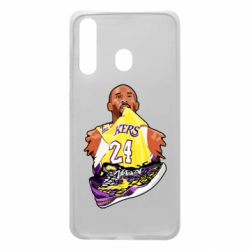 Чехол для Samsung A60 Kobe Bryant and sneakers - PrintSalon