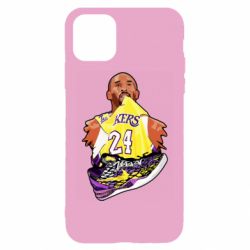 Чехол для iPhone 11 Kobe Bryant and sneakers - PrintSalon