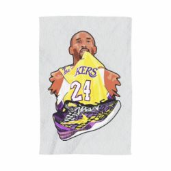 Рушник з принтом Kobe Bryant and sneakers