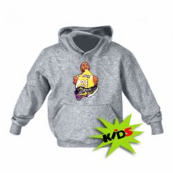Детское худи Kobe Bryant and sneakers - PrintSalon
