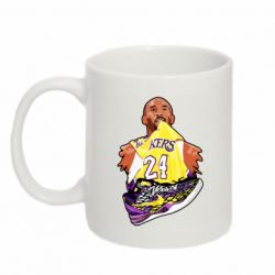 Чашка 320ml Kobe Bryant and sneakers
