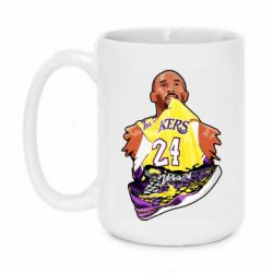 Чашка 420ml Kobe Bryant and sneakers - PrintSalon