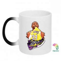 Чашка-хамелеон Kobe Bryant and sneakers