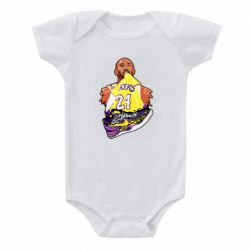 Детский бодик Kobe Bryant and sneakers - PrintSalon