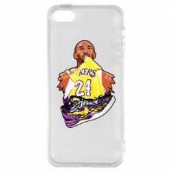 Чехол для iPhone5/5S/SE Kobe Bryant and sneakers - PrintSalon