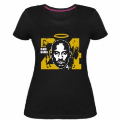 Женская премиум футболка Kobe Bryant art - PrintSalon