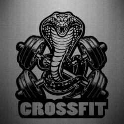 Наклейка Кобра CrossFit - PrintSalon
