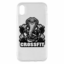Чехол для iPhone X/Xs Кобра CrossFit - PrintSalon