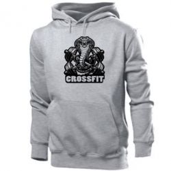 Мужское худи Кобра CrossFit - PrintSalon