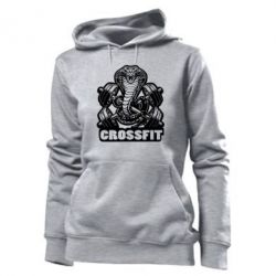 Женское худи Кобра CrossFit - PrintSalon