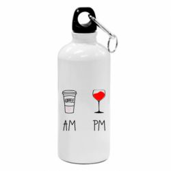 Фляга Кофе и бокал с вином - PrintSalon