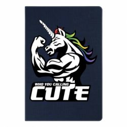 Блокнот з принтом Кого ти назвав милим - PrintSalon