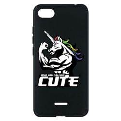 Чехол для Xiaomi Redmi 6A Кого ты назвал милым