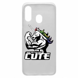 Чохол для Samsung A40 Кого ти назвав милим - PrintSalon