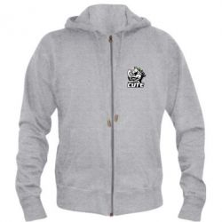 Чоловіче худі на блискавці Кого ти назвав милим - PrintSalon