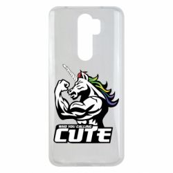 Чохол для Xiaomi Redmi Note 8 Pro Кого ти назвав милим - PrintSalon