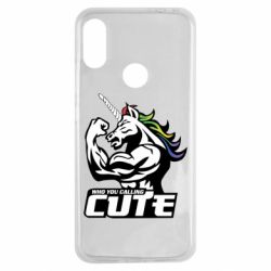 Чохол для Xiaomi Redmi Note 7 Кого ти назвав милим - PrintSalon
