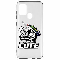 Чохол для Samsung A21s Кого ти назвав милим - PrintSalon