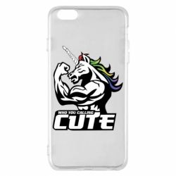 Чохол для iPhone 6 Plus/6S Plus Кого ти назвав милим - PrintSalon