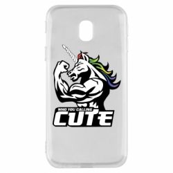 Чохол для Samsung J3 2017 Кого ти назвав милим - PrintSalon