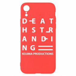 Чехол для iPhone XR Kojima Productions