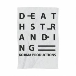 Полотенце с принтом Kojima Productions - PrintSalon