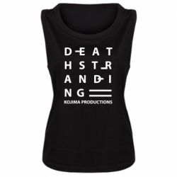 Женская майка Kojima Productions - PrintSalon