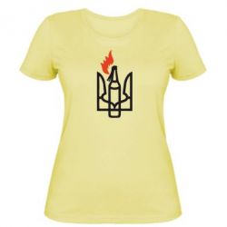 Женская футболка Коктейль Молотова-PrintSalon Женская футболка Коктейль Молотова