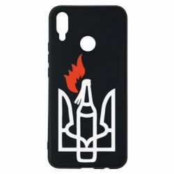 Чехол для Huawei P Smart Plus 2018 Коктейль Молотова - PrintSalon